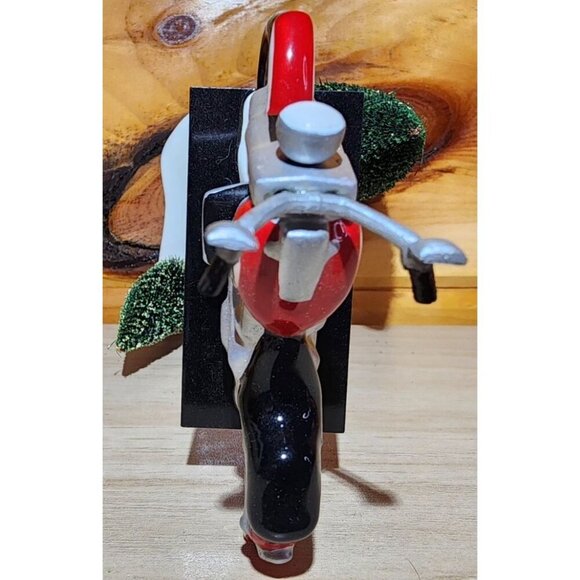 Dept. 56 Snow Village #54901 Two Sided HARLEY-DAVIDSON SIGN - Picture 9 of 10